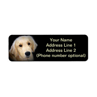 Sticker für goldene Adresse
