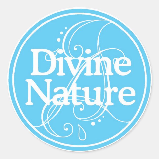 Sticker für Göttliche Natur (Vorderseite)