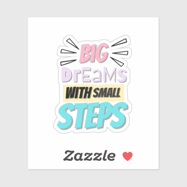 Sticker für inspirierende Zitate (Blatt)