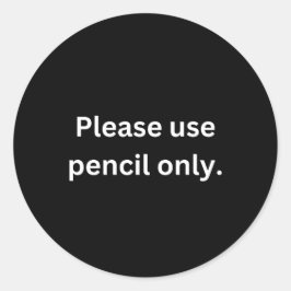 Sticker für Lehrer - weiß auf schwarz