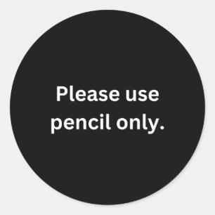 Sticker für Lehrer - weiß auf schwarz