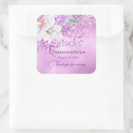 Sticker für Lila Blumenkohl, Quinceanera Lilac