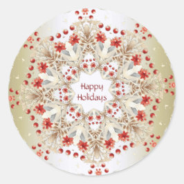 Sticker für moderne Blume