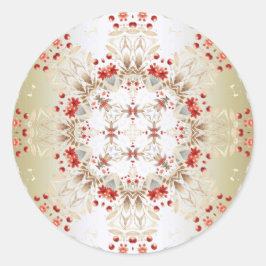 Sticker für moderne Blume