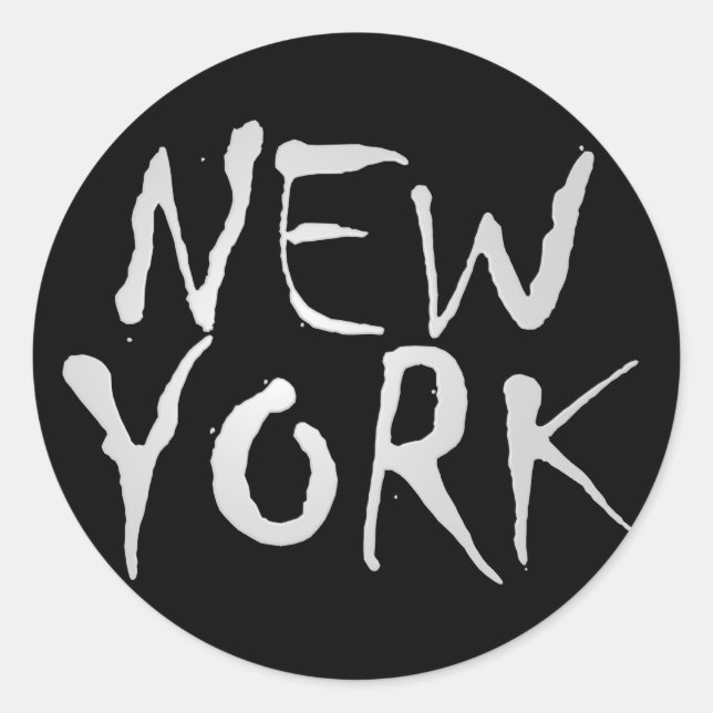 Sticker für New York (Vorderseite)