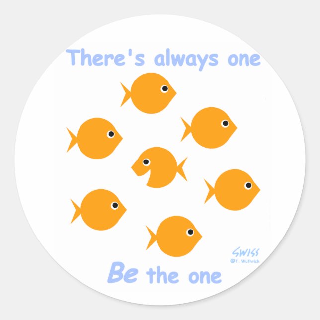 Sticker für niedliche Inspirationslehrer (Vorderseite)