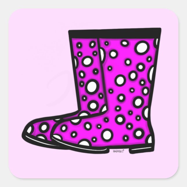 Sticker für Regenstiefel (Vorderseite)