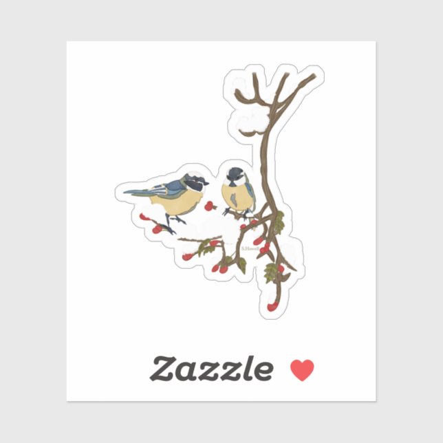 Sticker für Schneebesen (Blatt)