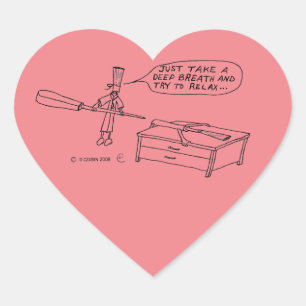 Sticker für tiefe Atemluft