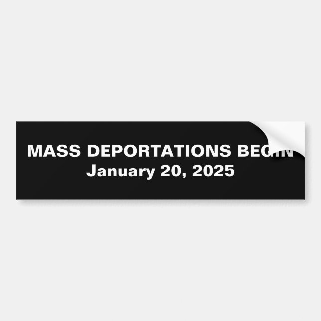 Sticker für Trump, konservative Republikaner Autoaufkleber (Vorne)