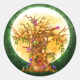 Sticker für verzauberte Tree