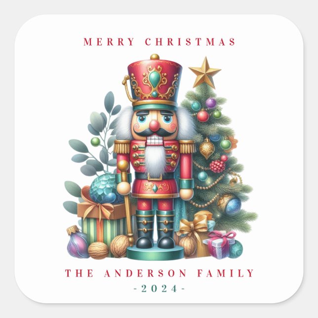 Sticker für Weihnachtsnährungsmittel (Vorderseite)