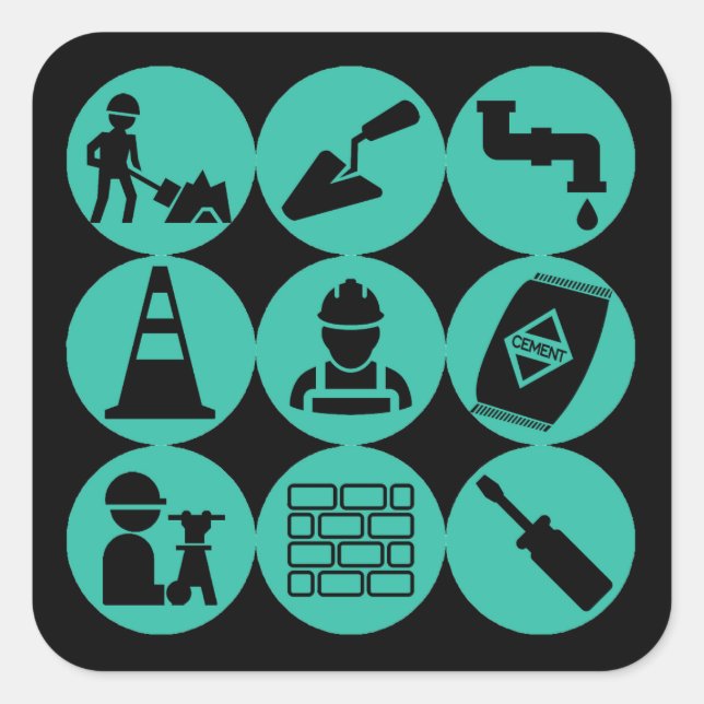 Sticker für zivile Technik (Vorderseite)