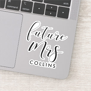 Sticker Futur Mme future mariée