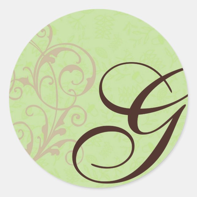 Sticker Gabby Monogram (Devant)