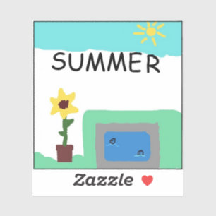 Sticker gagnant du concours de créativité d'été 20