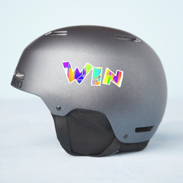 Sticker Gagner (Côté casque)