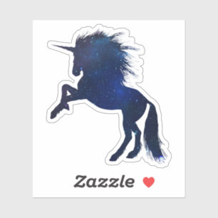 Sticker Galaxie de licorne