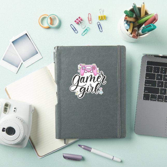Sticker Gamer fille (Couverture iPad)