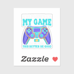 Sticker Gamer Shirt Boys Hommes Enfants Ados A Interrompu