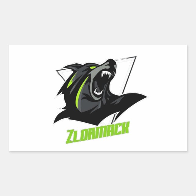 Sticker Gaming Zlormack (Vorderseite)