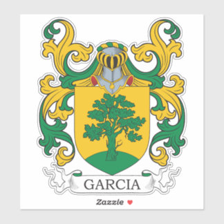 Sticker Garcia Family Crest
