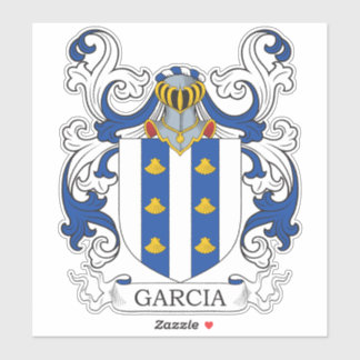 Sticker Garcia Family Crest