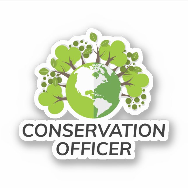 Sticker Garde de jeu Conservation de la faune application  (Devant)