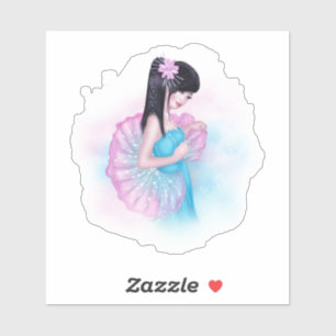Sticker Geisha