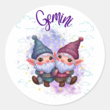 Sticker Gemini Gnomoscope