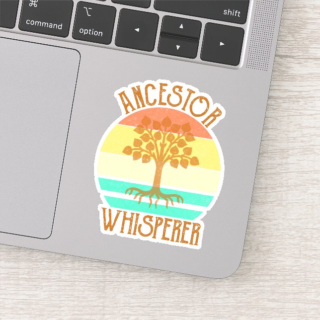 Sticker Généalogie de l'ancêtre Whisperer (Détail)