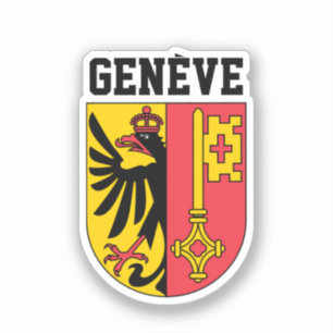 Sticker Genève, Suisse - blason