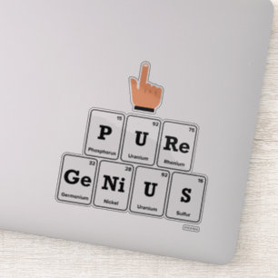 Sticker Génie pur