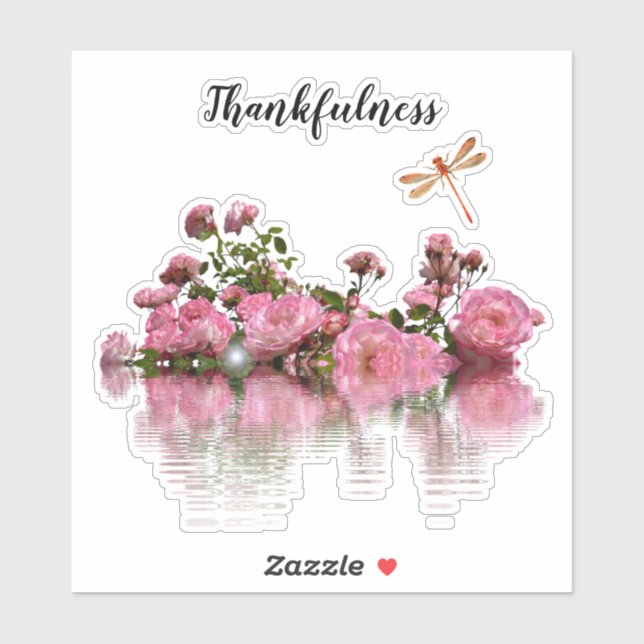 Sticker Gentillesse Roses roses roses (Feuille)