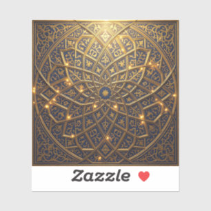 Sticker Géométrie Infinie – Motif Géométrique Islamique
