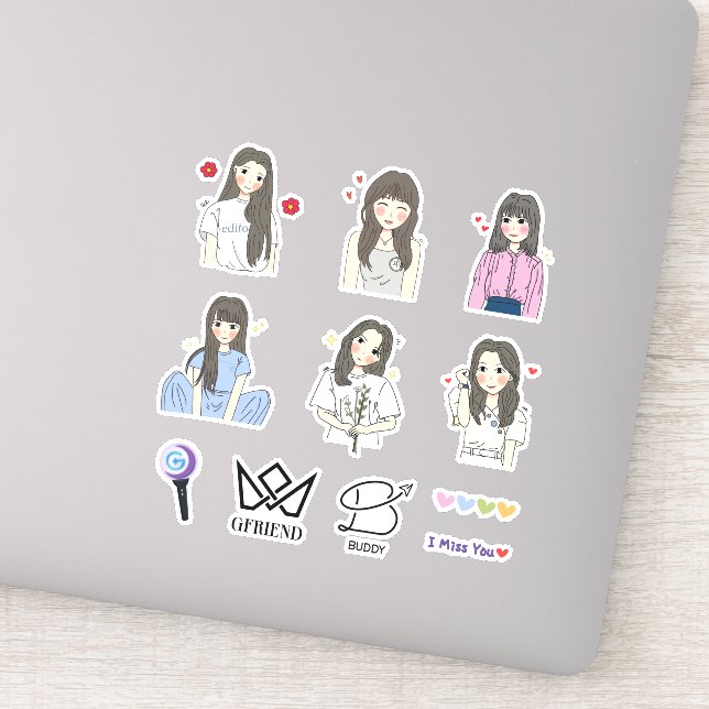 Sticker Gfriend (Kpop) (Détail)