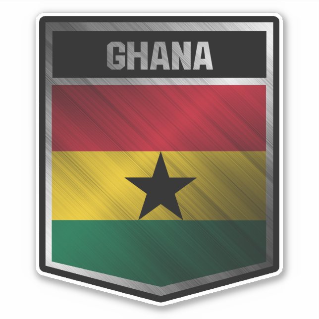 Sticker Ghana (Devant)