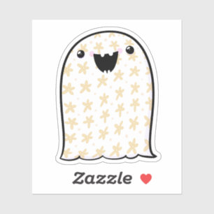 Sticker Ghost Cute Halloween Art Automne Automne Saison Au