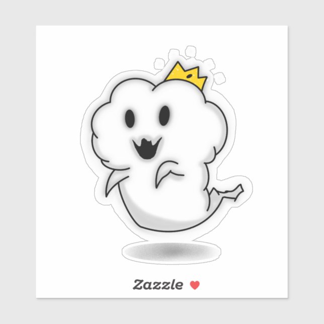 Sticker Ghost King (Feuille)