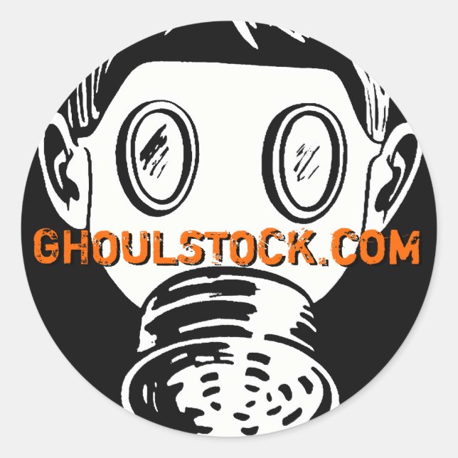 Sticker Ghoulstock.com (Devant)