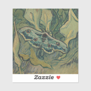 Sticker Giant Peacock Moth (1889) par Vincent van Gogh