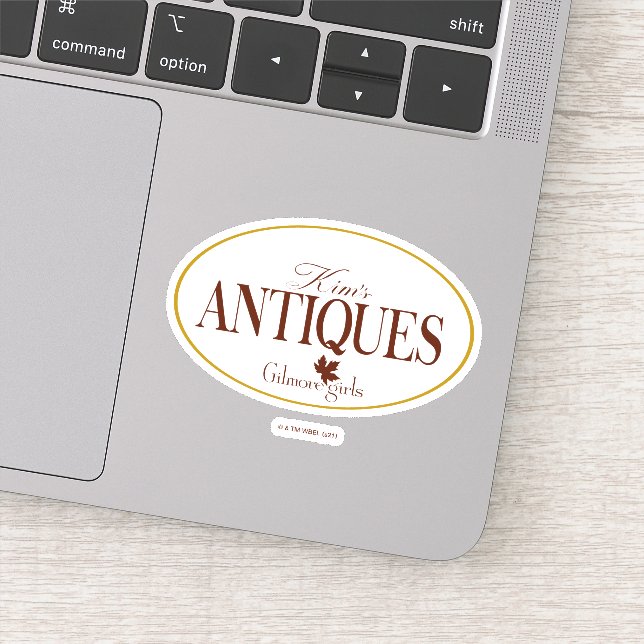 Sticker Gilmore Girls | Antiquités de Kim (Détail)
