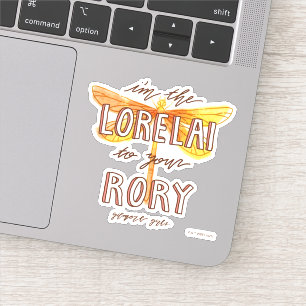 Sticker Gilmore Girls   Je suis le Lorelai à votre Rory
