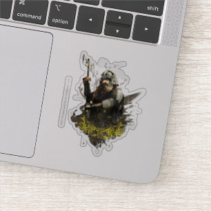 Sticker GIMLI™ avec le collage de hache