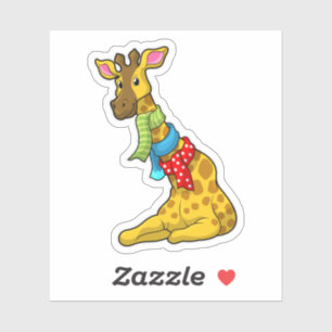 Sticker Girafe