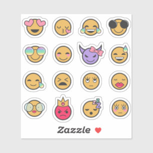 Sticker Girly Cute Emojis