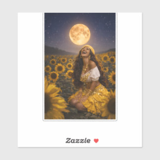 Sticker gitane jaune