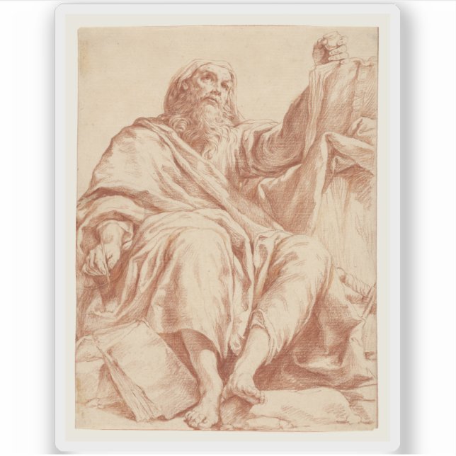 Sticker Giuseppe Maria Crespi - Saint Paul (Devant)