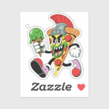 Gladiator Pizza Slice Italien Brainrot