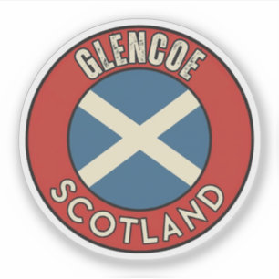 Sticker Glencoe, Écosse